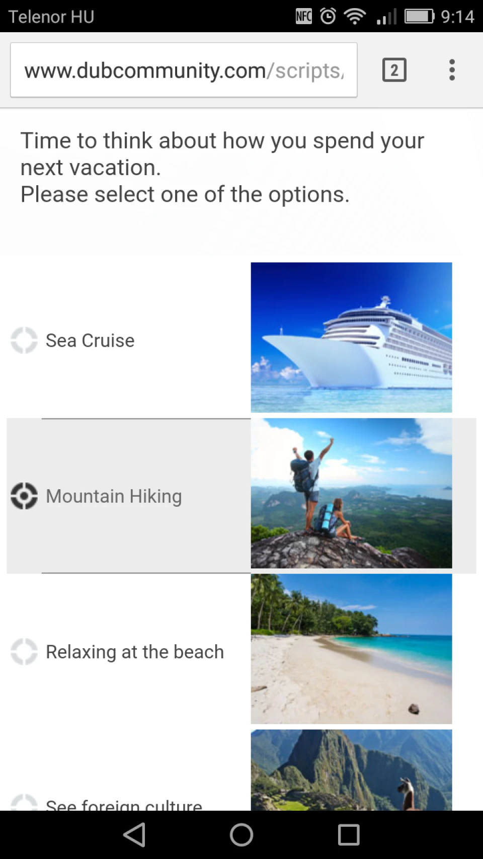 screenshot of Nebu Dub InterViewer